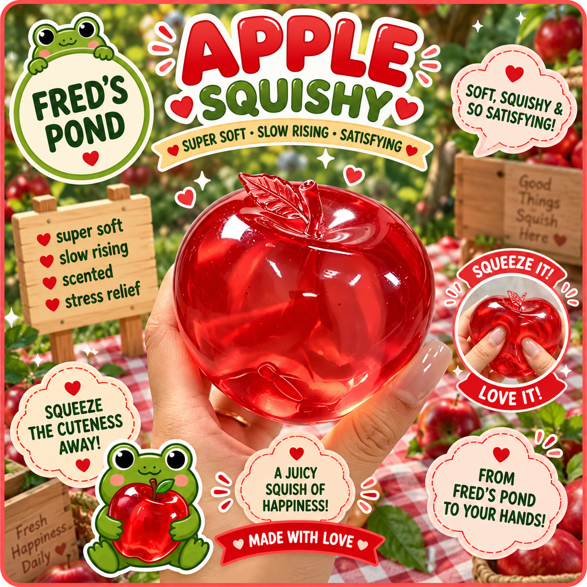 🍎 Apple Squishy