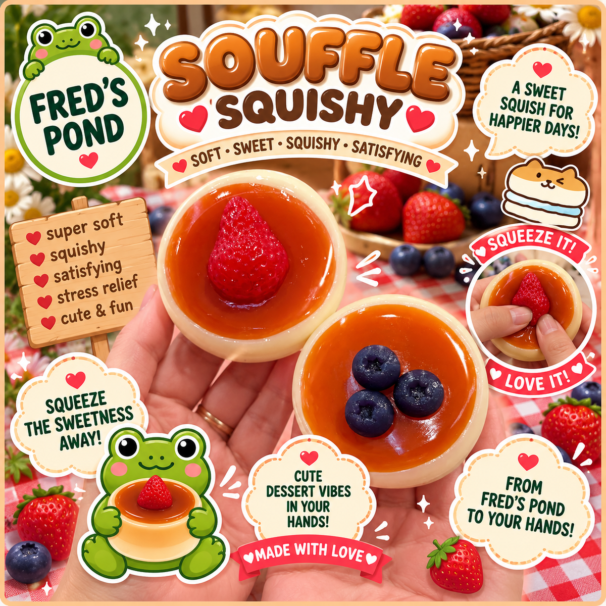 🍮 Soufflé Squishy