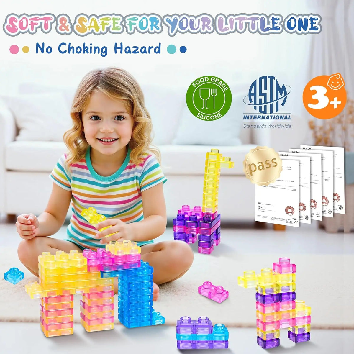 🧱 Building Blocks Squishy 🌈
