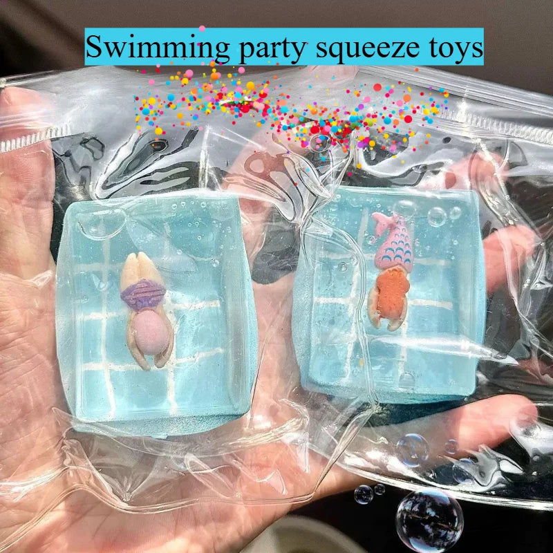 🏊 Tiny Swimmers Squishies