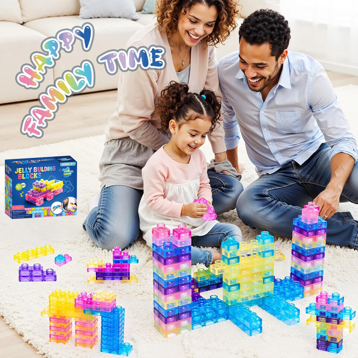 🧱 Building Blocks Squishy 🌈