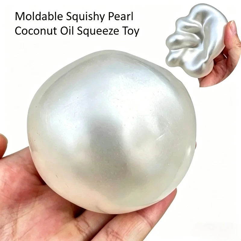 🦪 Pearl Coconut Oil Squishy