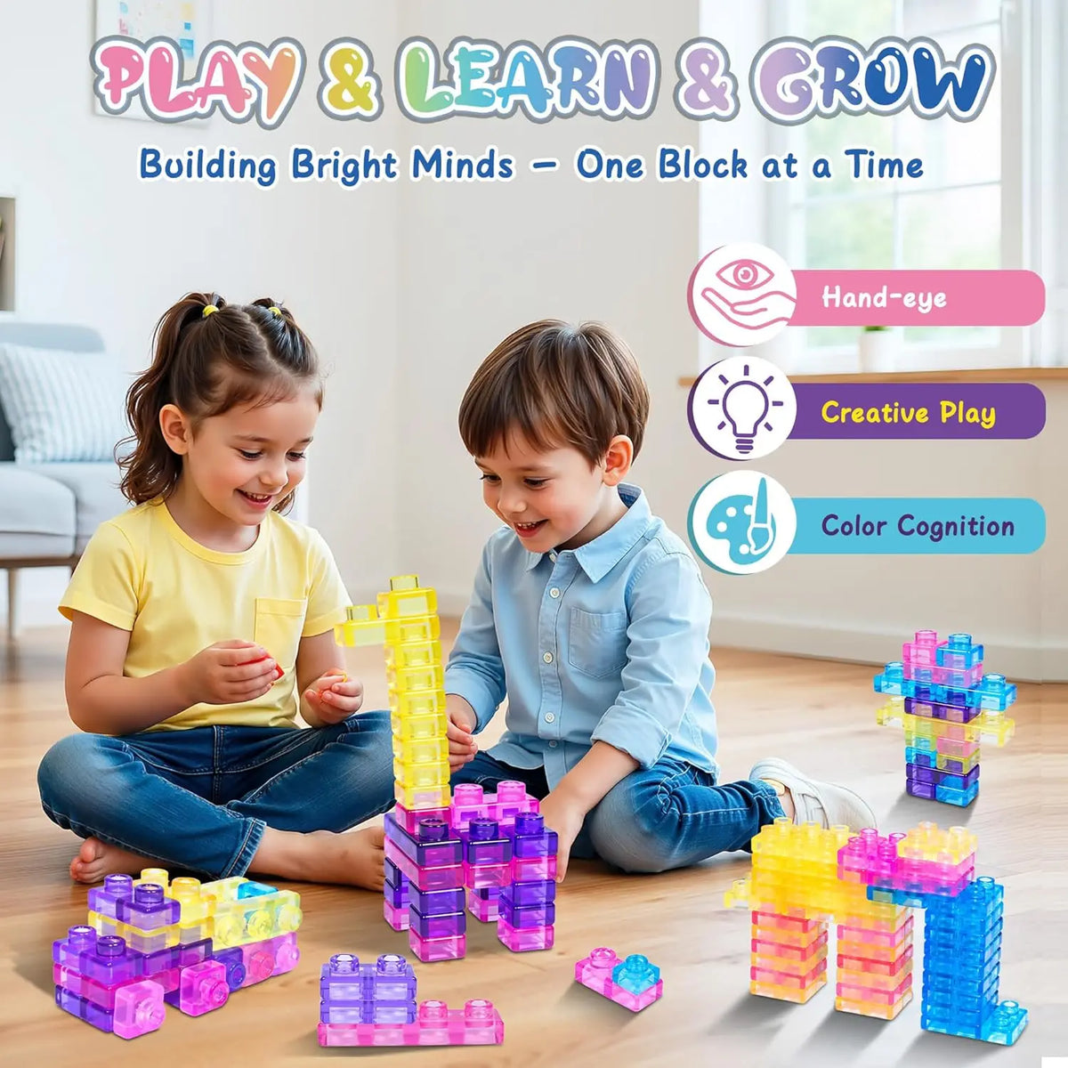 🧱 Building Blocks Squishy 🌈