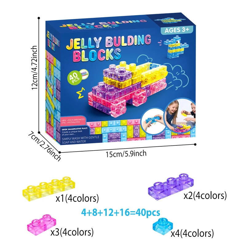 🧱 Building Blocks Squishy 🌈